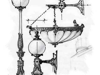 Люстры, светильники