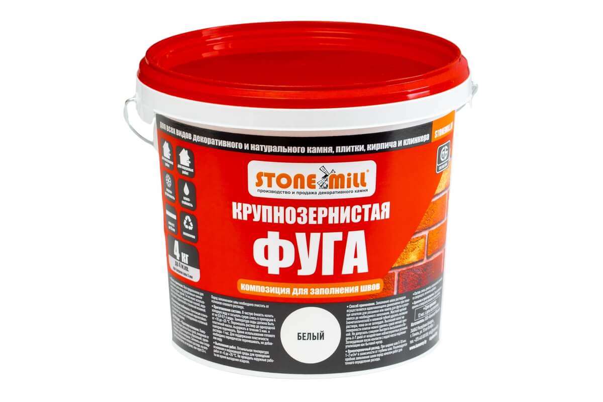 Крупнозернистая фуга (белый)