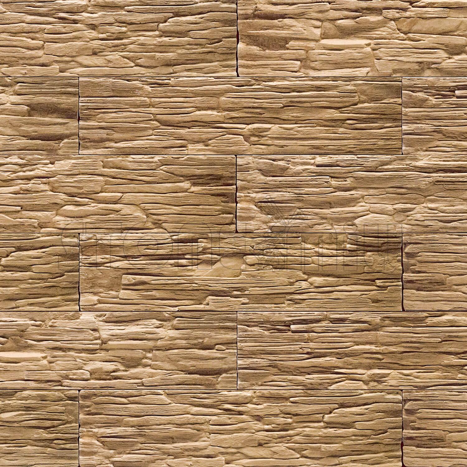 декоративный камень сланец Саянский коричневый