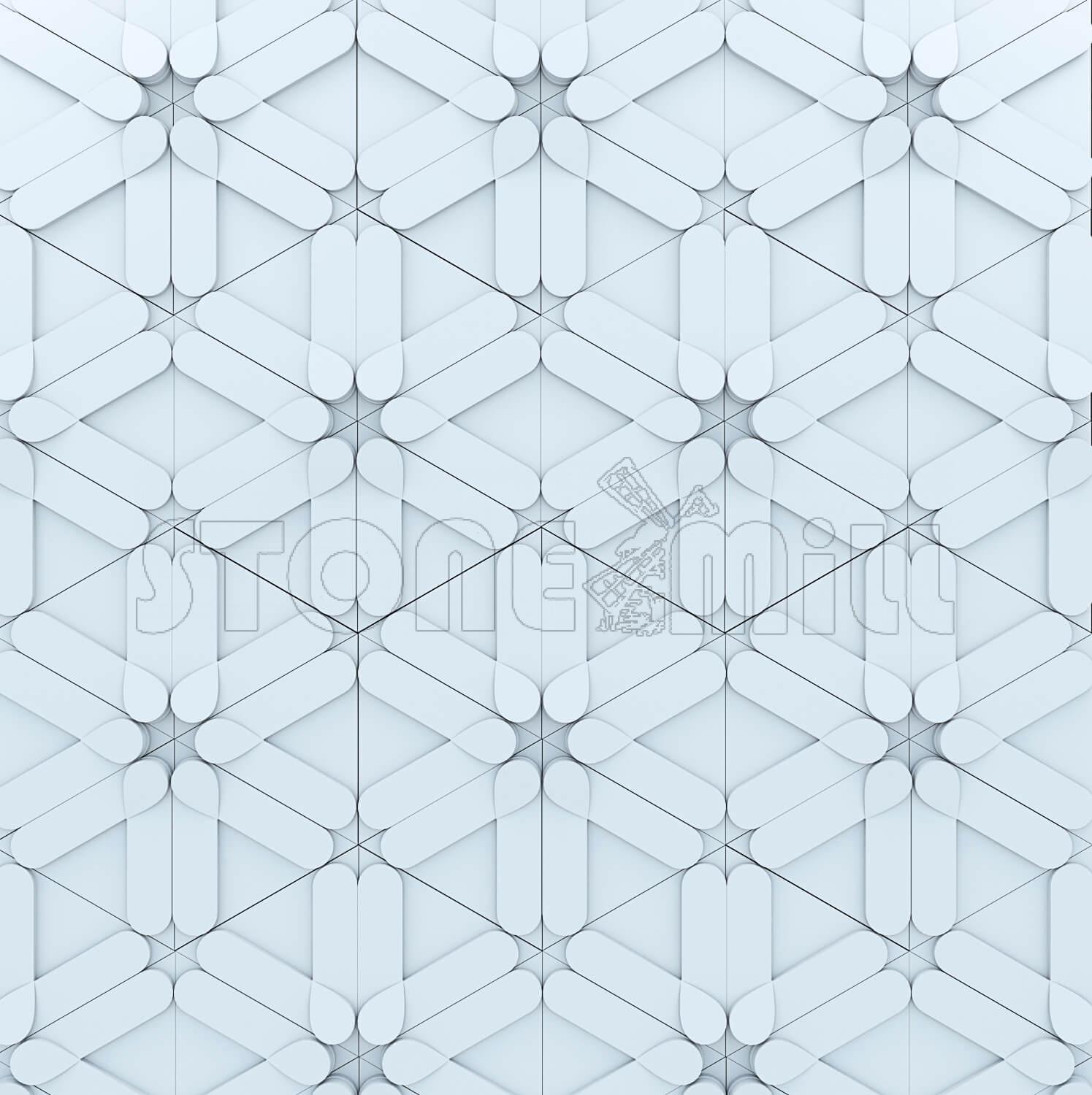 гипсовые 3d панели Геометрика