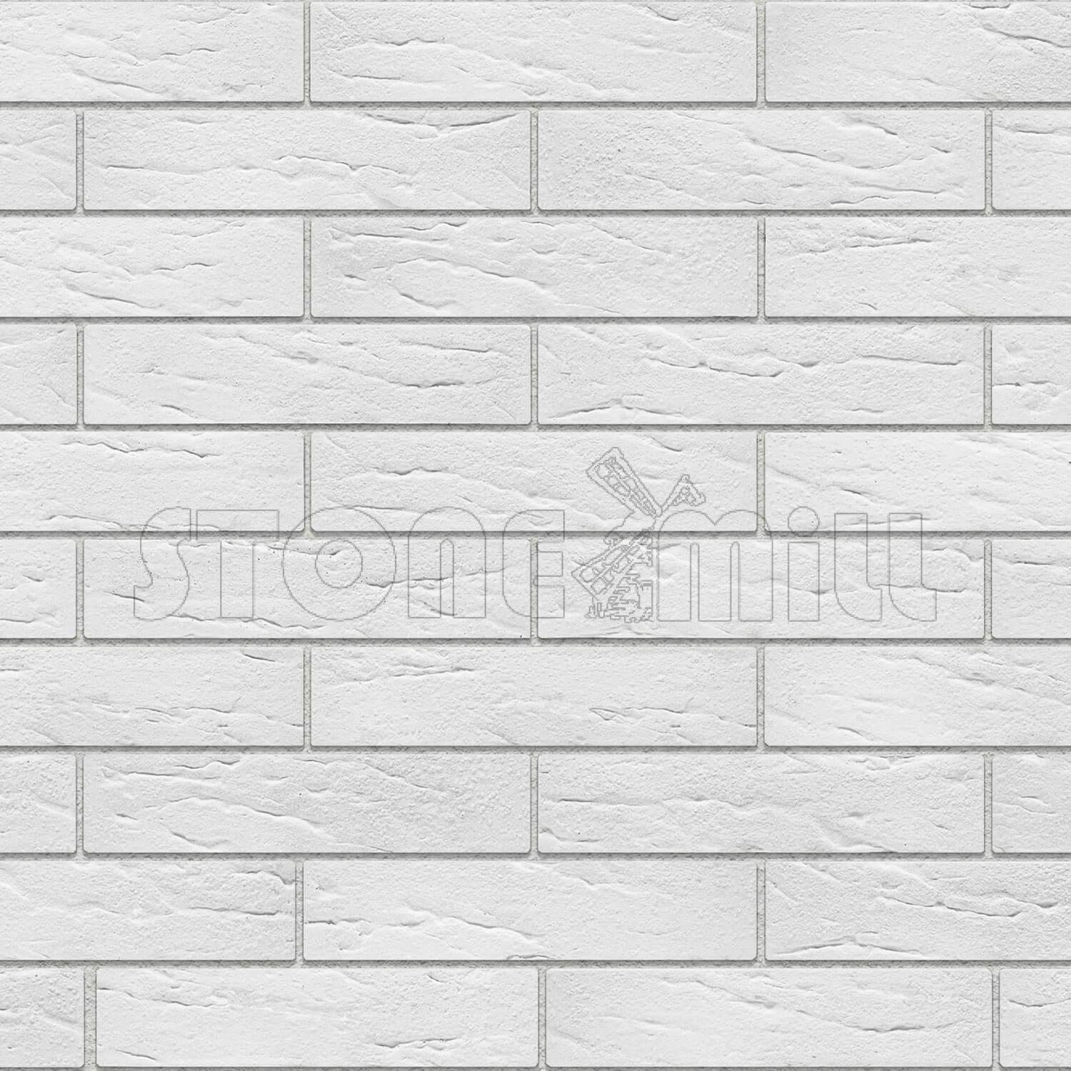 декоративный кирпич Классический белый