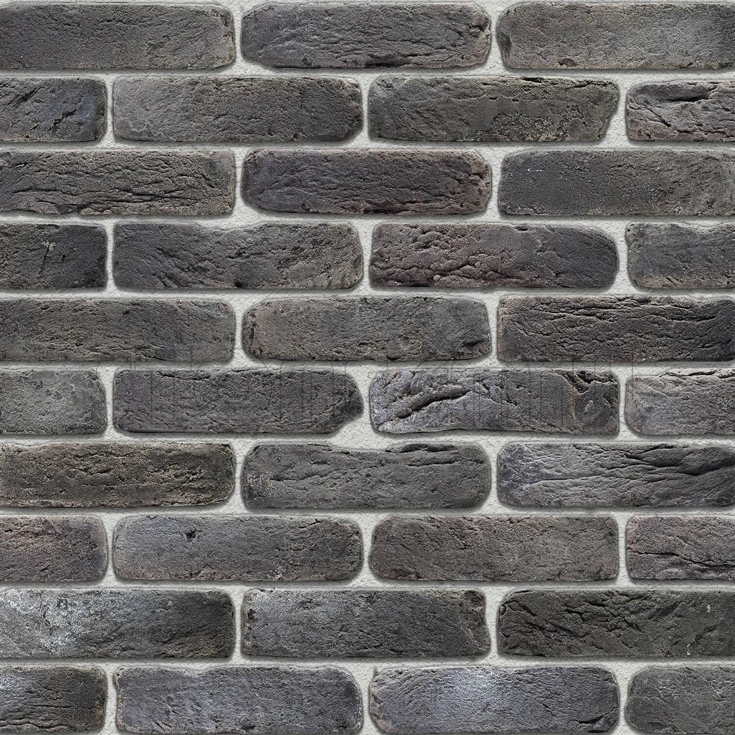 гипсовый кирпич Лофт Брик антрацит