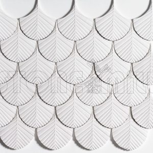 Декоративные гипсовые 3D панели Мини Перо