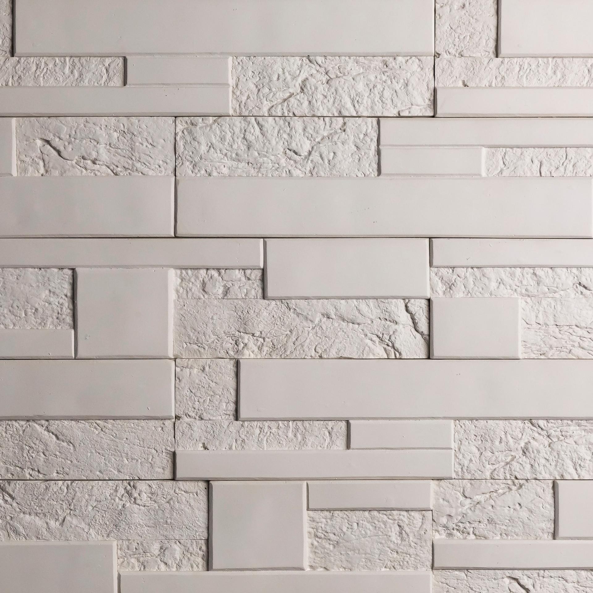 Сланец Мозаичный белый