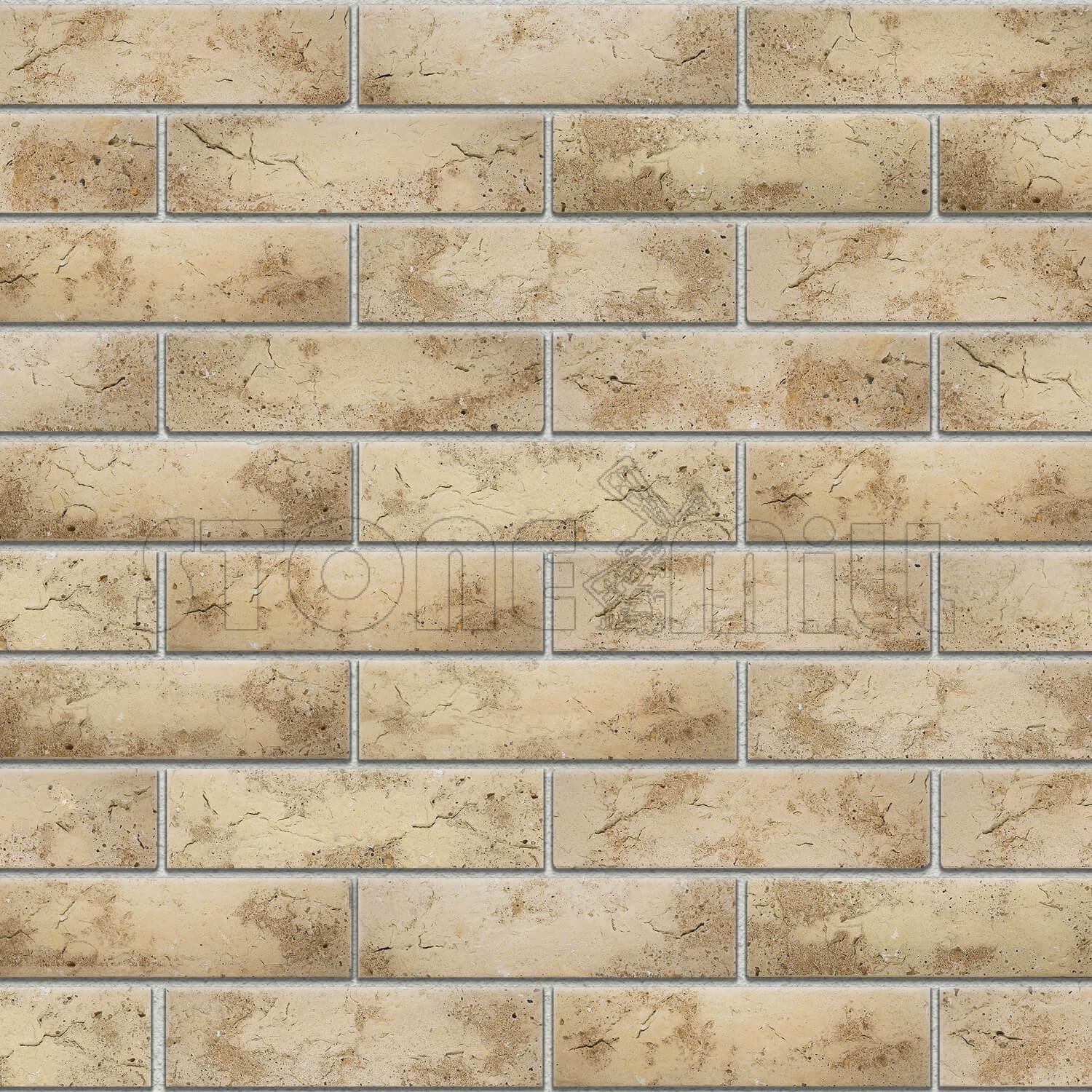 гипсовый кирпич Оксфорд бежевый