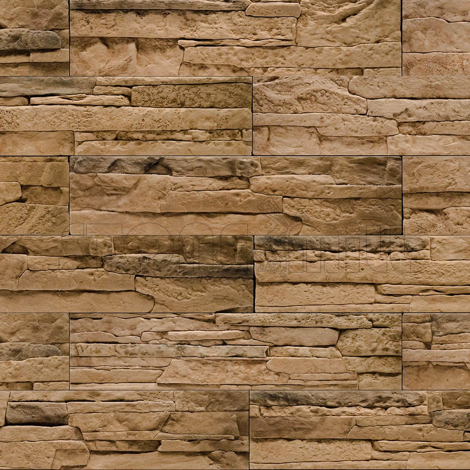 декоративный камень рифейский коричневый