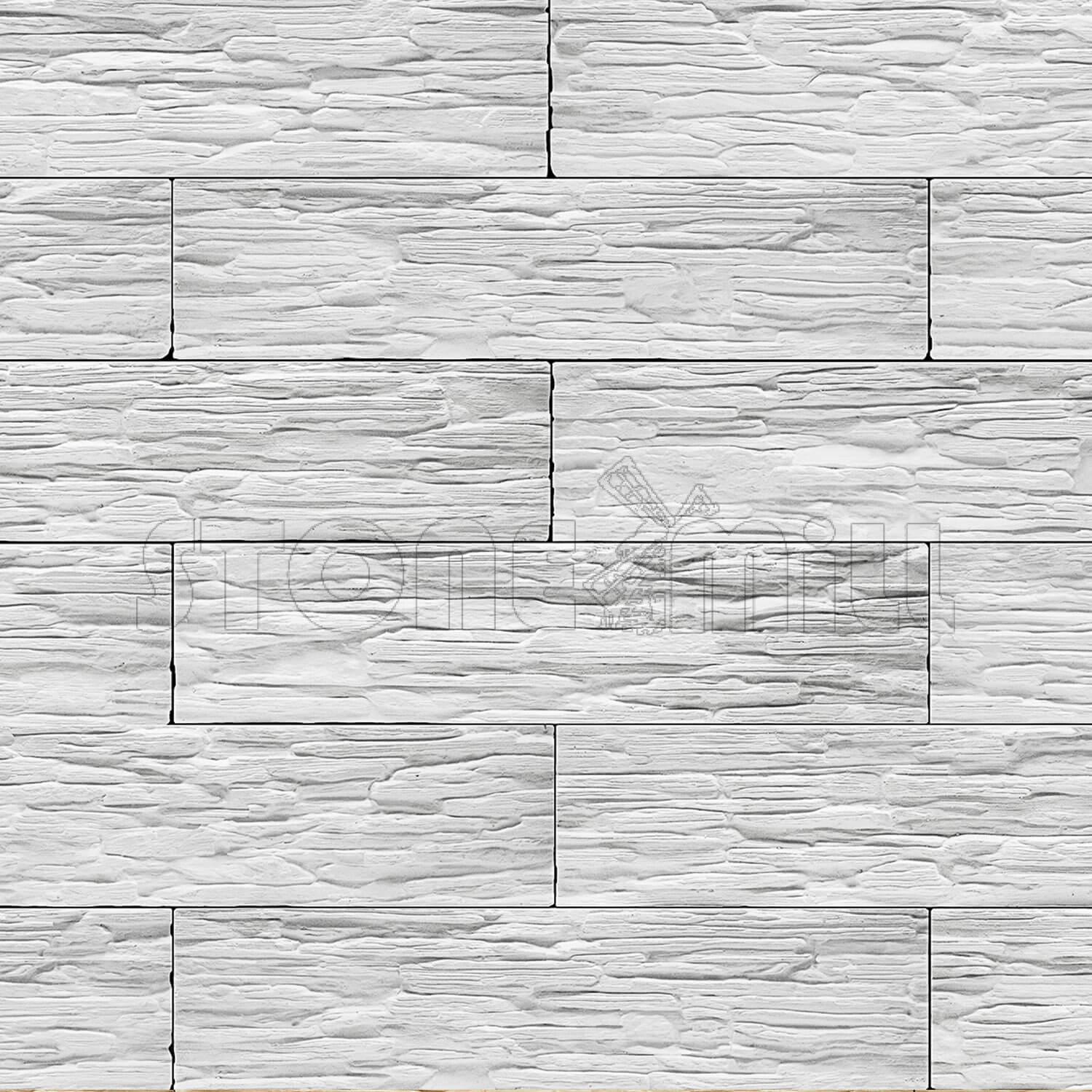 декоративный камень сланец Саянский белый