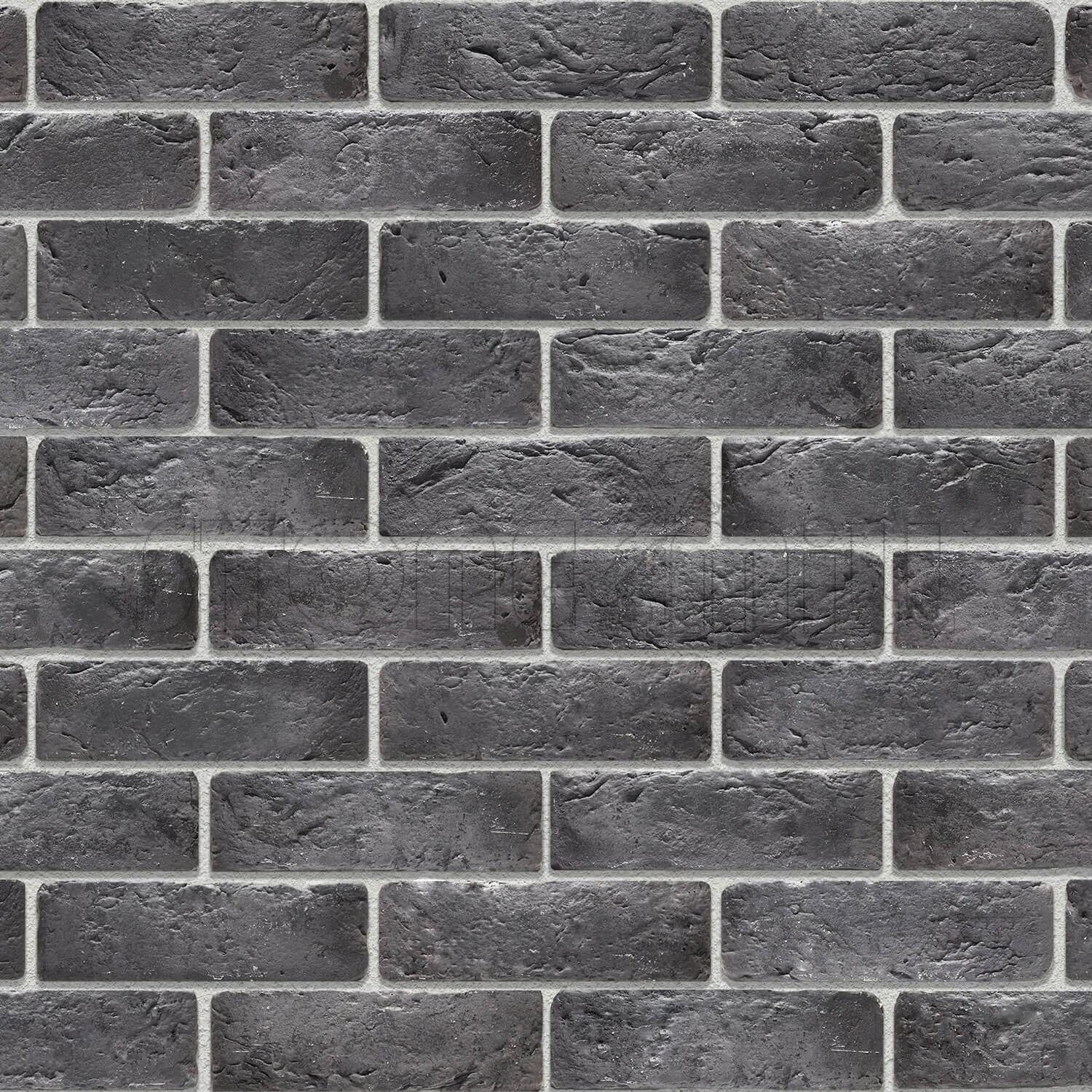 Гипсовый кирпич Шамотный антрацит