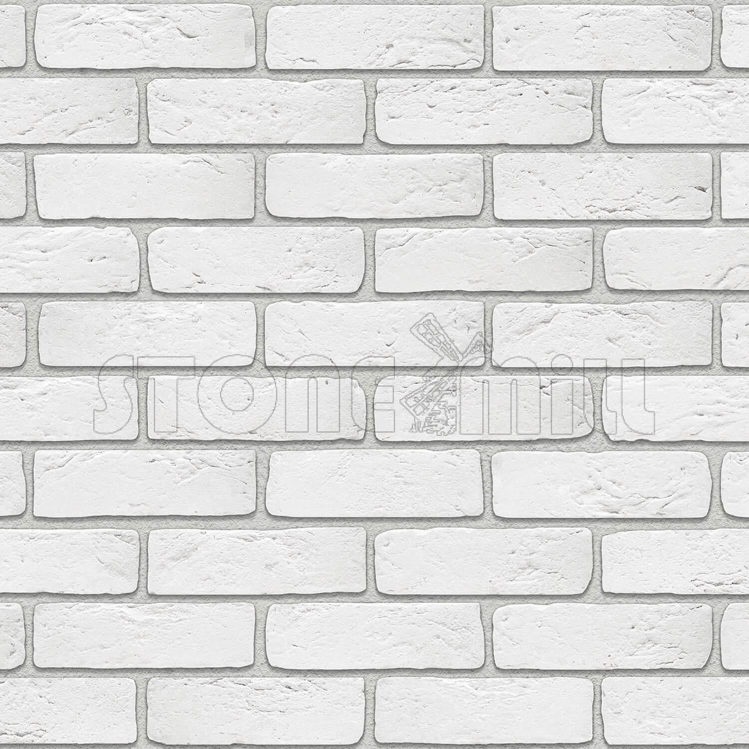 Гипсовый кирпич Шамотный белый