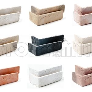 Угловые элементы декоративный кирпич Шамотный